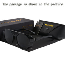 Load image into Gallery viewer, Retro Round Polarized Sunglasses Steampunk Designer Glasses Oculos UV protectition - Scopid